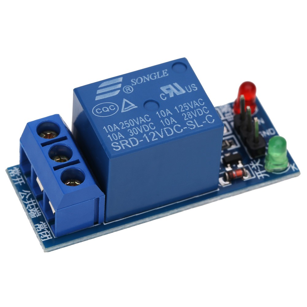 12V 1-Channel Relay Module Board