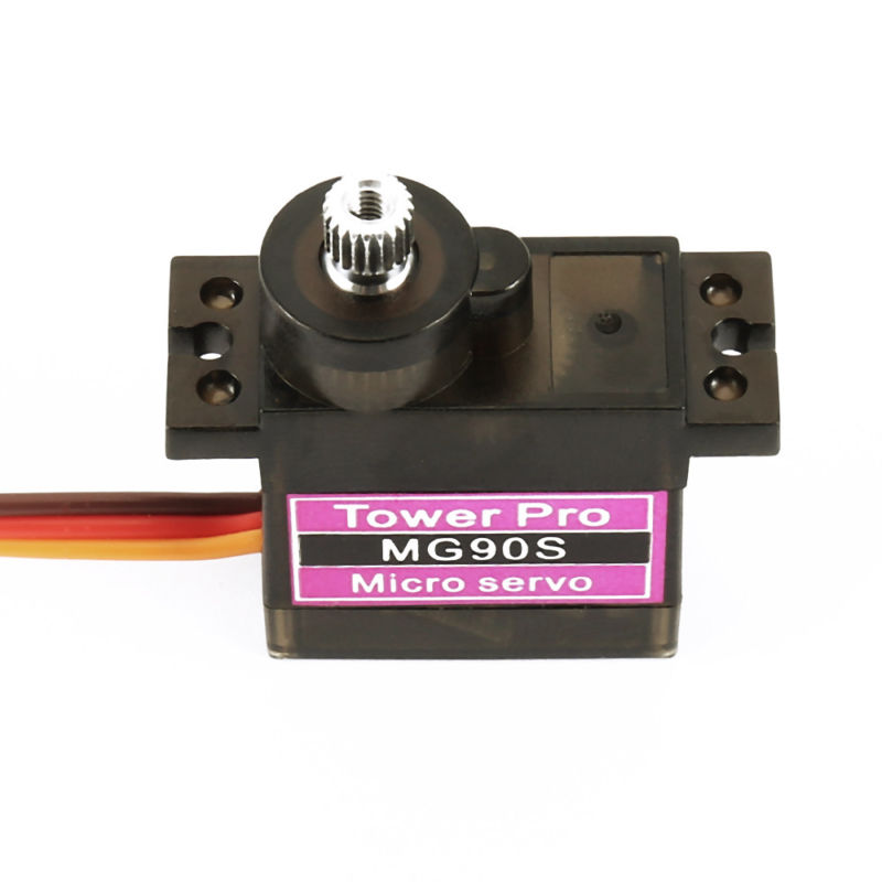 Servomoteur 9G MG90S à engrenages métalliques compatible ARDUINO